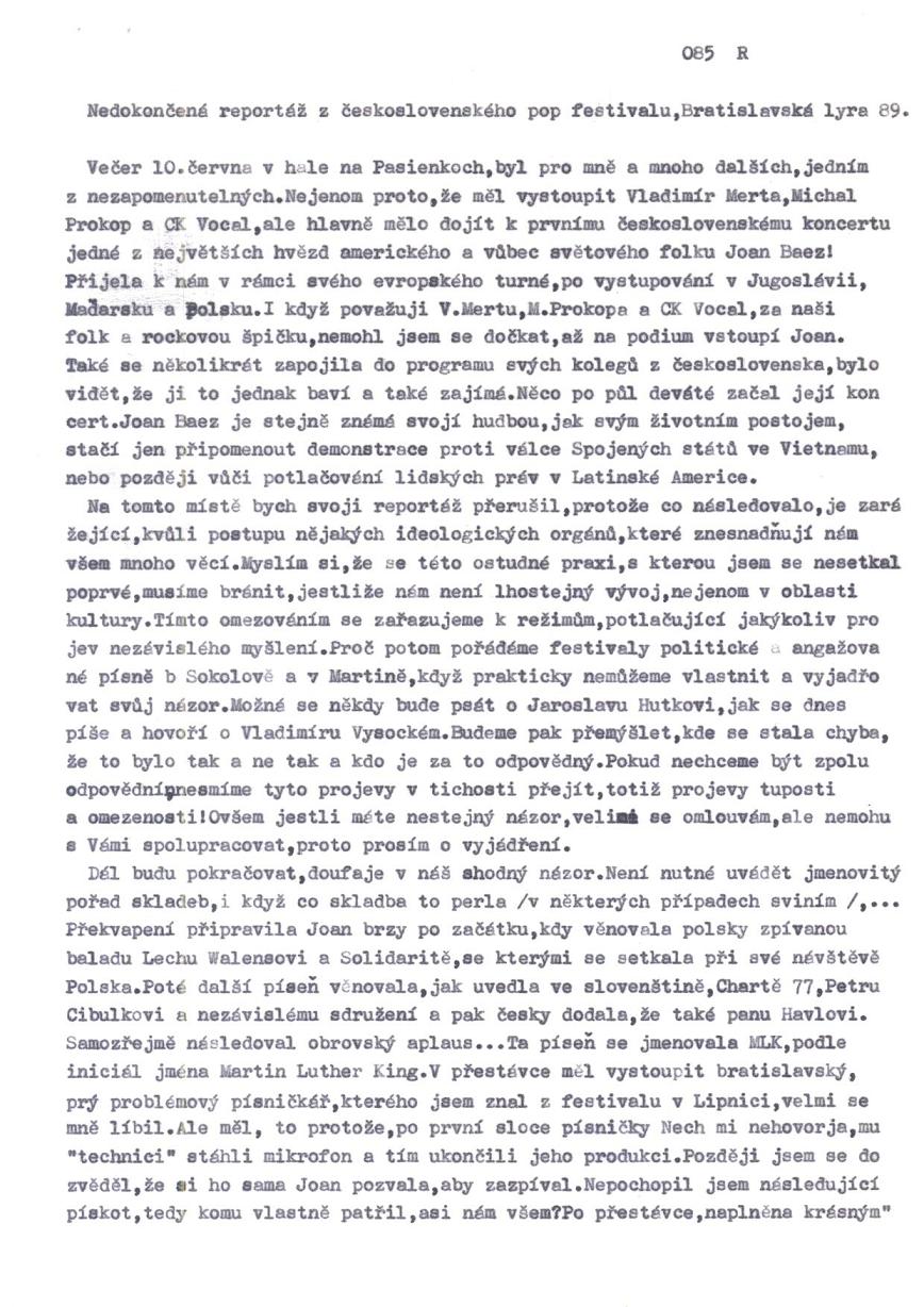 Obrázek 4 - reportáž o Bratislavské lyře - strana 1